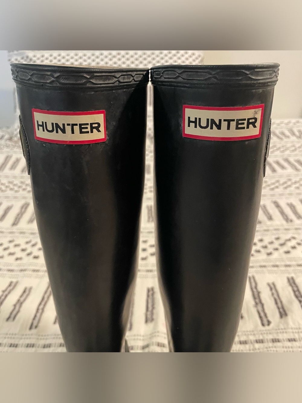 Hunter Tall Black Rainboots - Picture 3 of 3